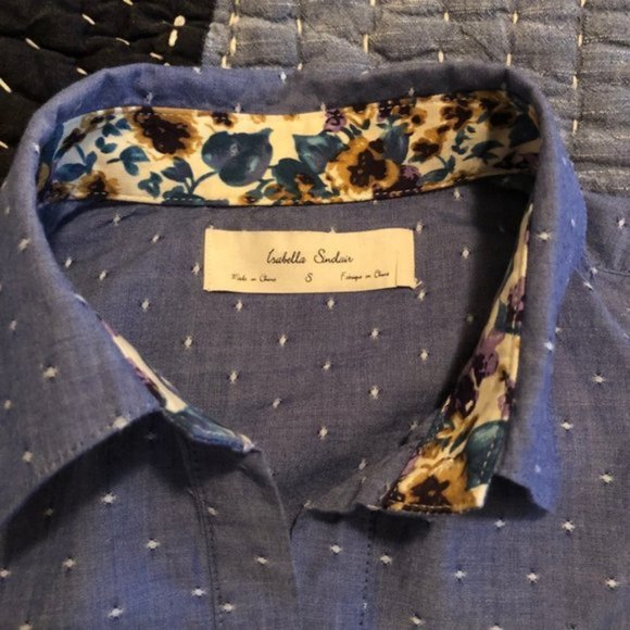 Isabelle Sinclair Cotton Cottage Core Shirt Dress - Picture 5 of 9